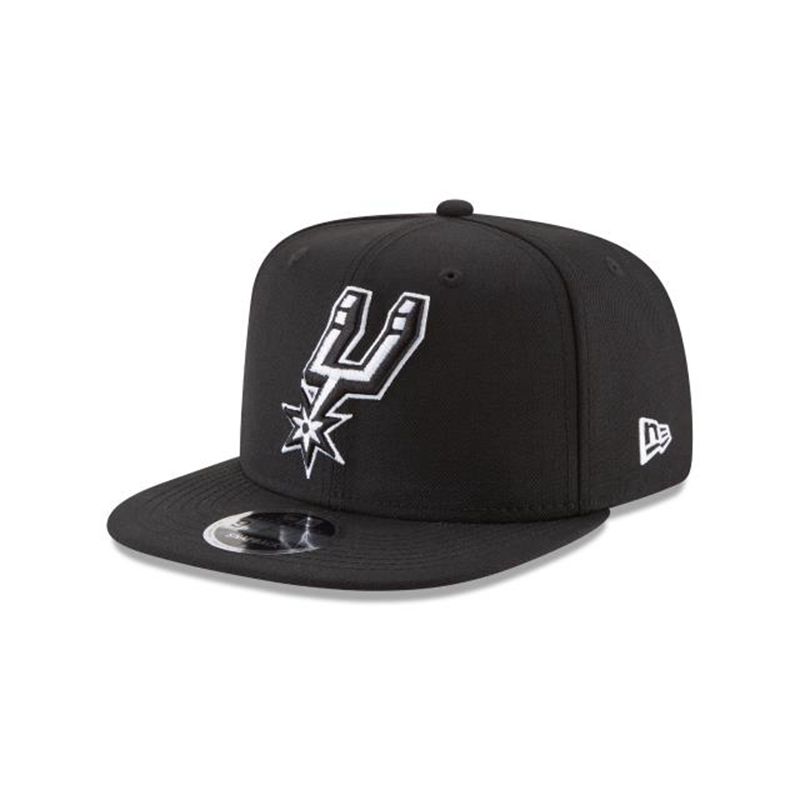 NBA San Antonio Spurs High Crown 9Fifty Snapback (QSH6011) - Black New Era Caps